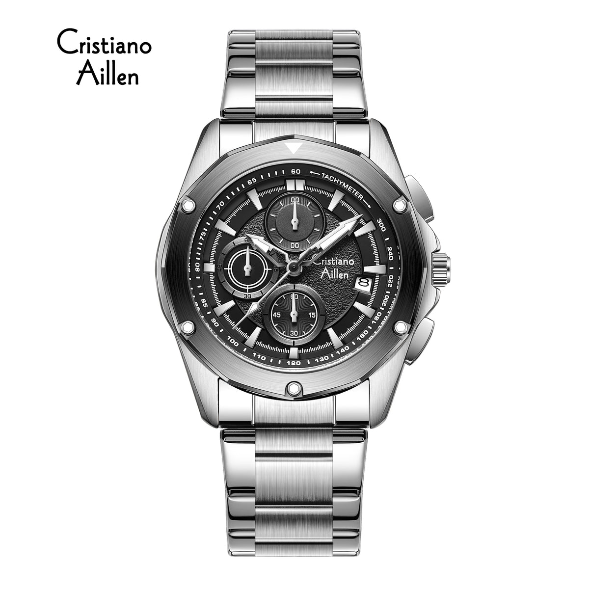 CA-8899 Multifunction Chronograph Watch - Silver