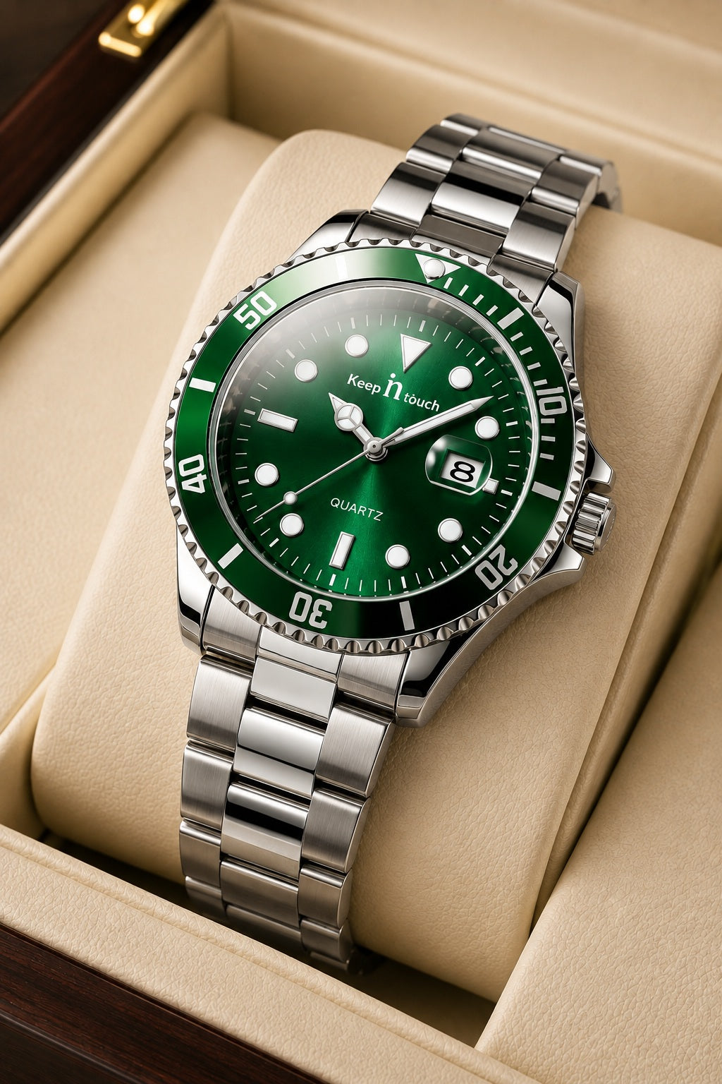 KnT-6618 Diver Watch - Green