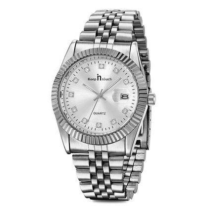 KnT-6619 Royal Prestige Watch - Gold Silver