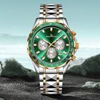 Silver Gold Green
