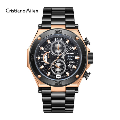 CA-9839 Chronograph Watch - Rose gold