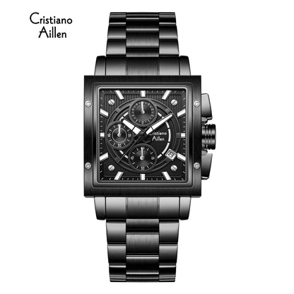 CA-9844 Chronograph Watch - Black