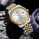 KnT-6619 Royal Prestige Watch - Silver Gold White