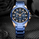 CA-8888 47mm Chronograph Watch - Blue Rose Gold