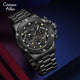 CA-9838 Multifunction Chronograph Watch - Black-Blue