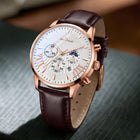 Brown Rose Gold Silver
