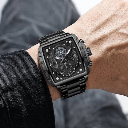 CA-8916 Chronograph Watch - Black