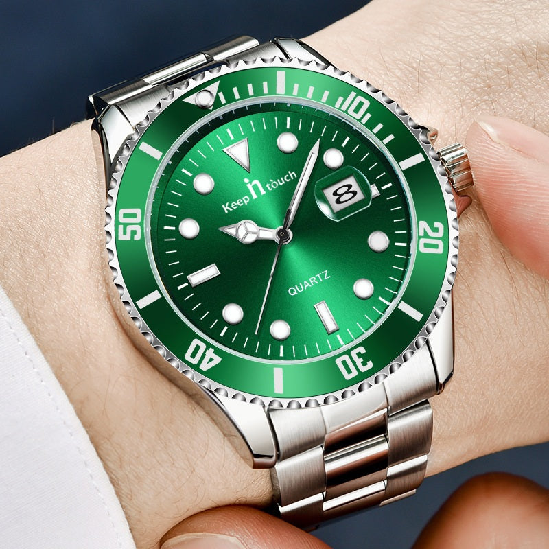 KnT-6618 Diver Watch - Green