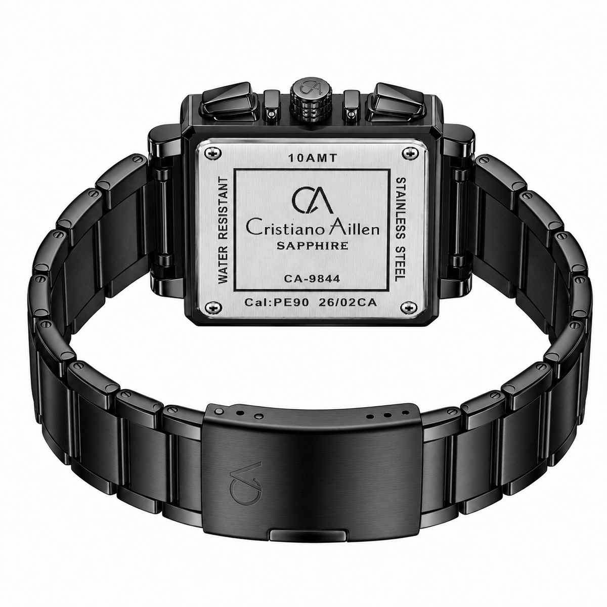 CA-9844 Chronograph Watch - Black