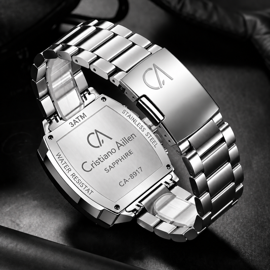 CA-8917 Chronograph Watch - Silver Blue