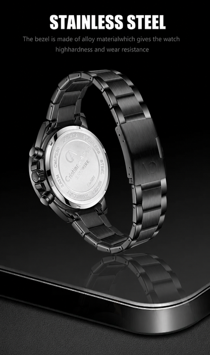 CA-8891 Multifunction Analog Watch - Black