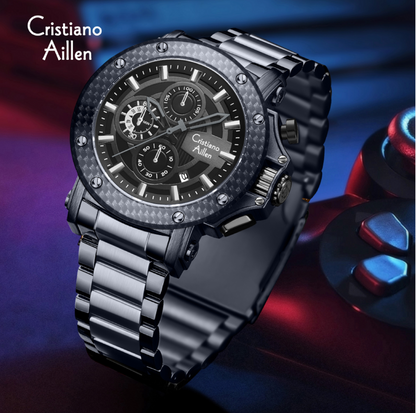 CA-9842 Chronograph Watch - Purple