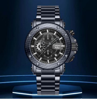 CA-9842 Chronograph Watch - Purple