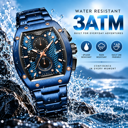 CA-8917 Chronograph Watch - Blue